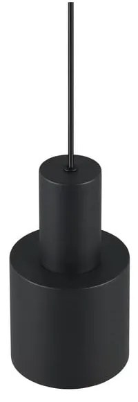 Lustră neagră cu abajur din metal ø 12 cm Agudo – Trio