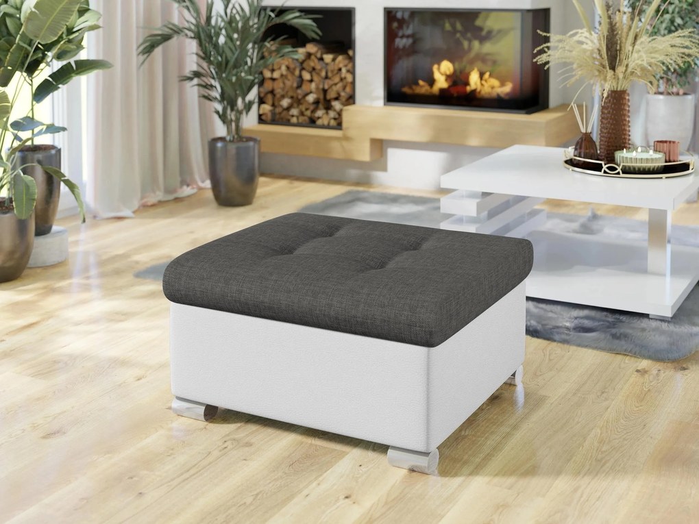 Taburete Toneda mic (Gri închis + Alb) . Promo -16%. 1106019