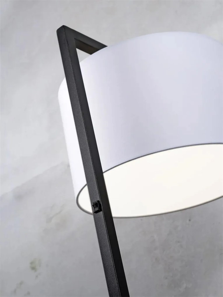 Lampadar, Lampa de podea moderna Boston negru/ in deschis