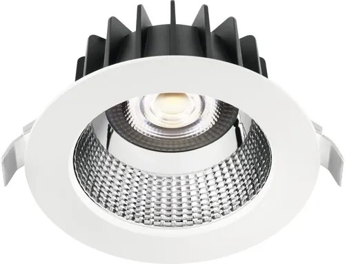 Spot incastrabil cu LED integrat Elia 18W Ø145 mm, alb