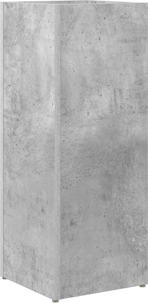 vidaXL Suport pentru umbrele Gri din beton 25 x 24,5 x 64 cm