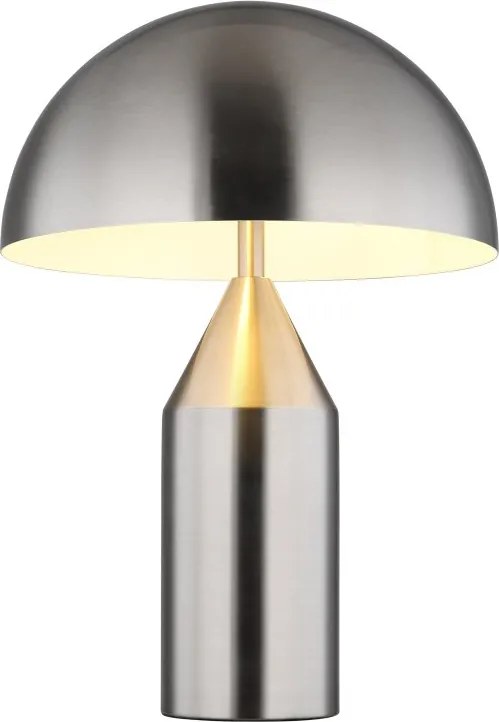 Veioza/Lampa de masa moderna ATOMA nickel