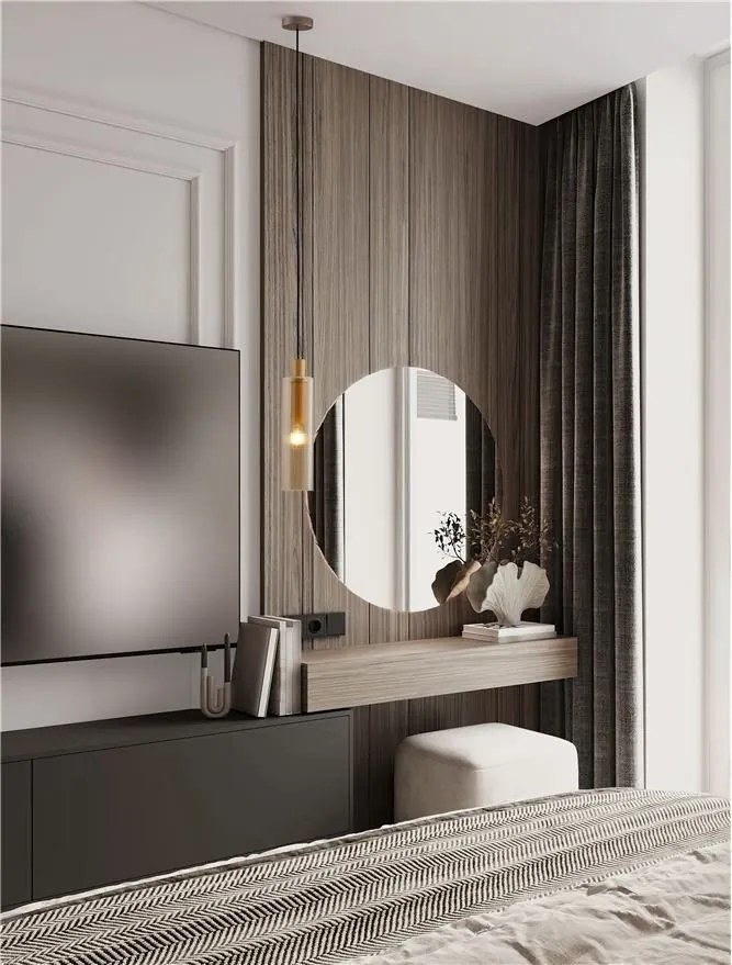 Pendul metal auriu, sticla chihlimbar ZOELLA