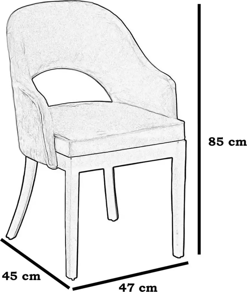 Scaun living tapitat,fag,Seria Special AST-650,Homs,60026