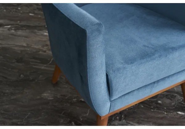 Fotoliu SIRO albastru