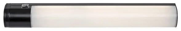 Rabalux 78029 - LED iluminat sub dulap cu priză DUDDU LED/17W/230V negru