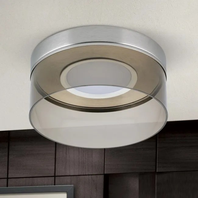 Plafoniera, Spot LED aplicat tavan/plafon Francis 30cm crom satin