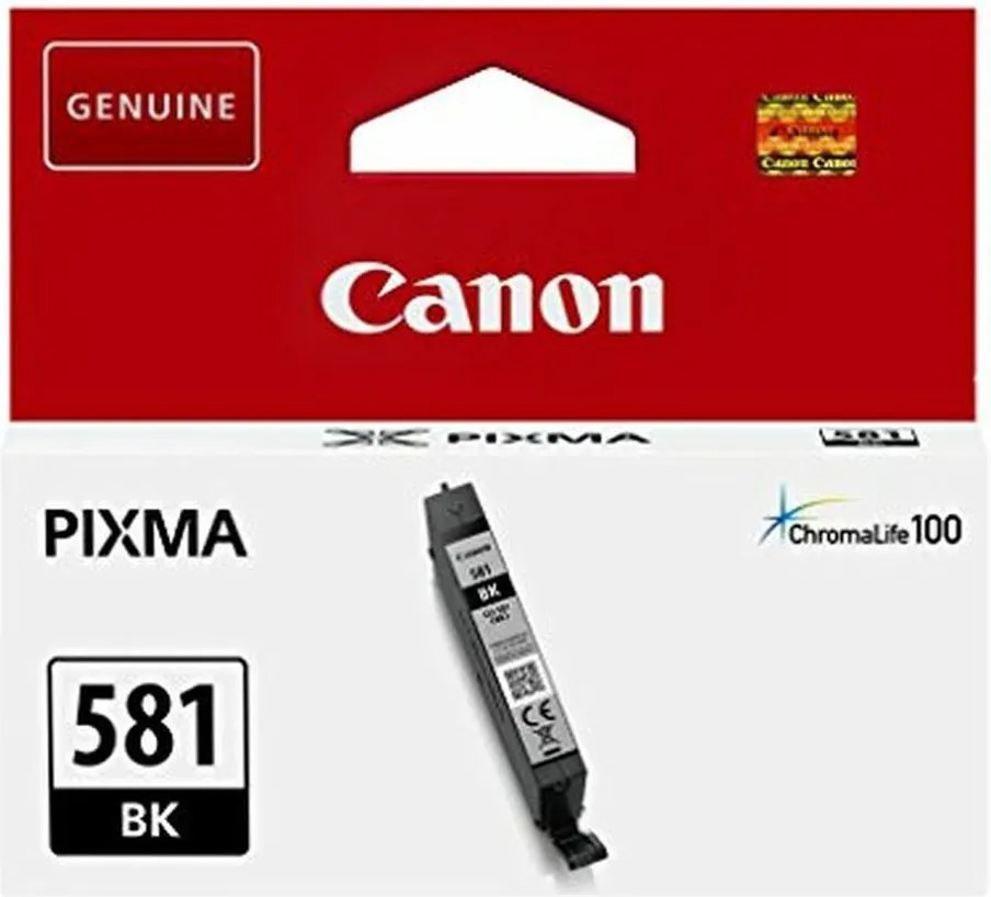 Cartuș cu Cerneală Originală Canon CLI-581BK 5,6 ml Negru
