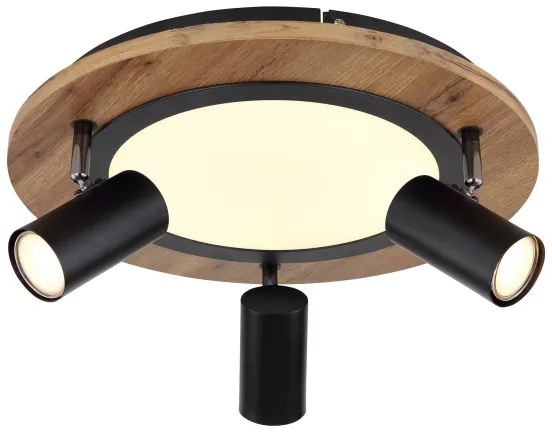 Spot LED KASSU 3xGU10/5W + LED/15W/230V Globo 67307D