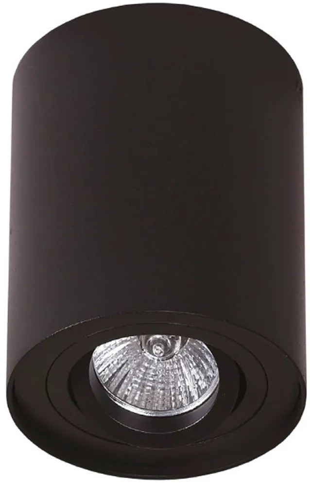 MaxLight Basic Round lampă de tavan 1x50 W negru C0068