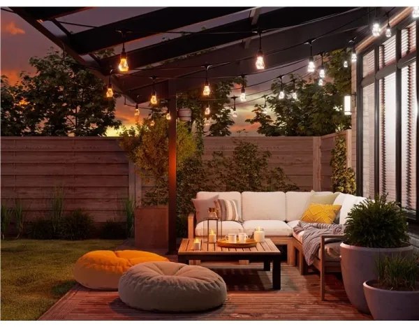 Nanoleaf NF084E00-20SLO LED RGBWIC Extindere Girlandă 20xLED 15m Wi-Fi IP65