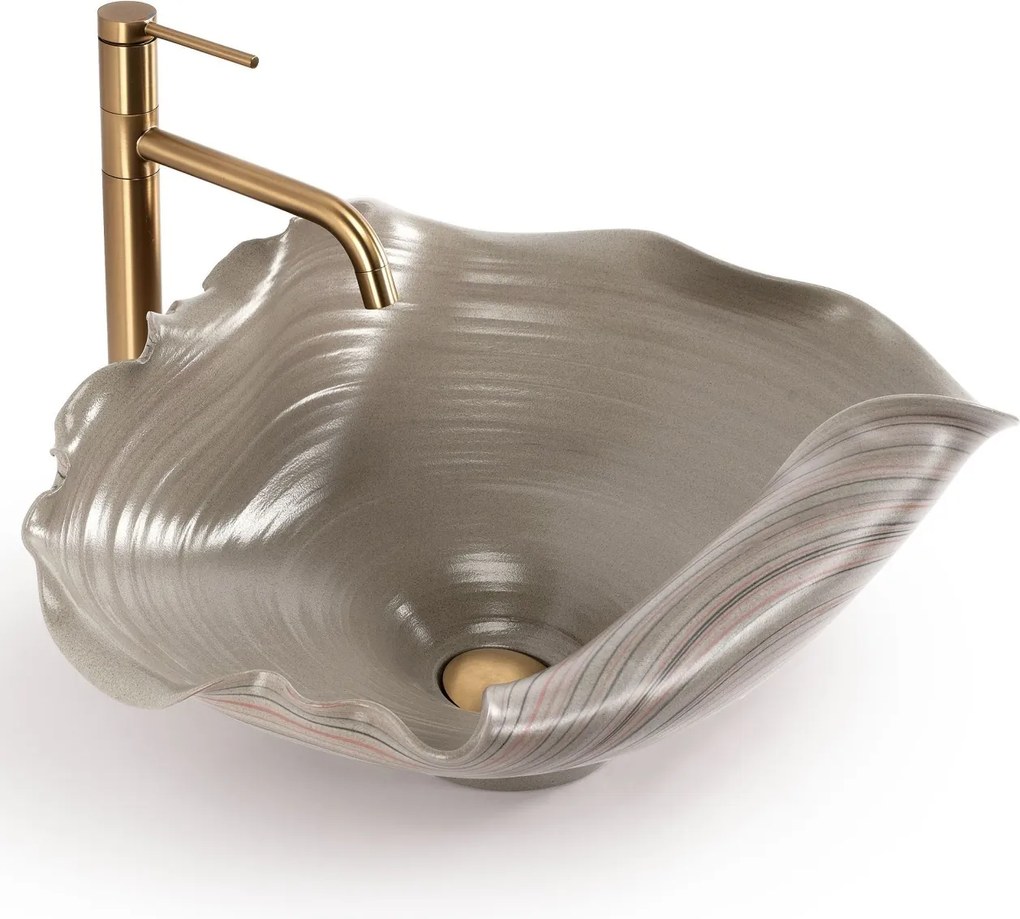Lavoar ceramic pentru blat REA HM-17 Handmade ART
