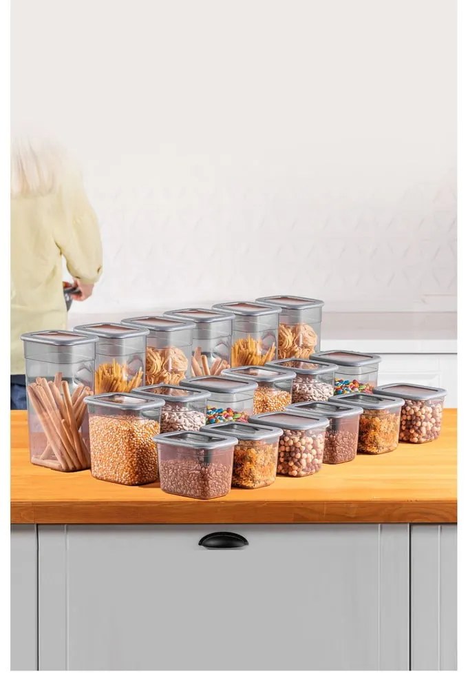 Recipiente 18 buc. pentru alimente Fresco – Hermia