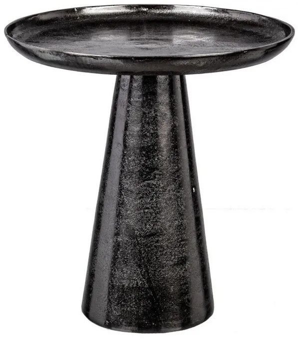 Masă de cafea, neagra, D35 cm, Kulvir, Bizzotto