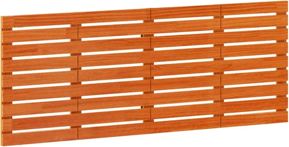 vidaXL Tăblie de pat pentru perete, 166x3x63 cm, lemn masiv de pin