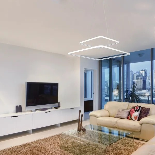 Rabalux 2546 - LED Lustră DONATELLA LED/65W/230V alb