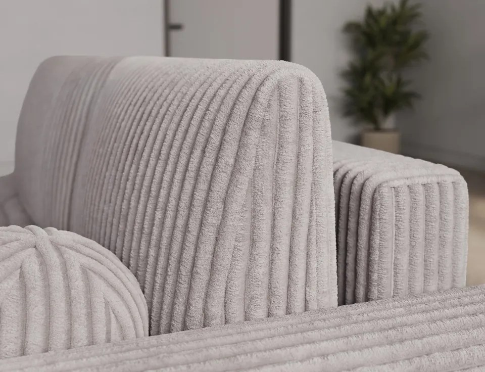 Colțar Vittario extensibil, 227x170x95 cm, orientare dreapta – Modullo 03