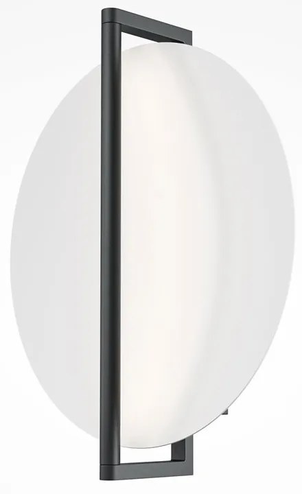 Aplica LED ambientala design modern Mira negru/alb