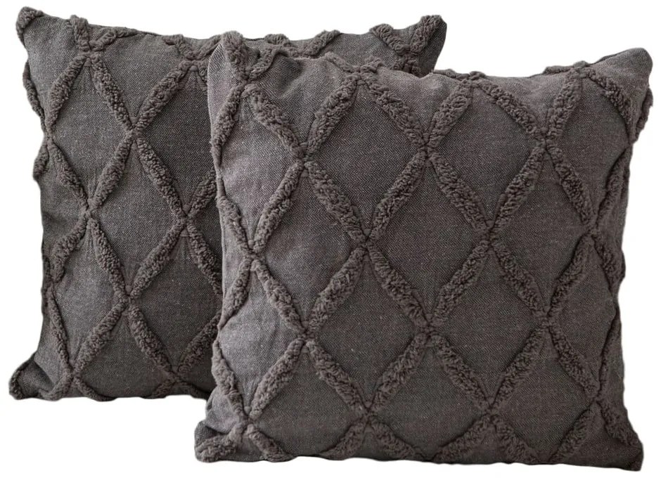 Fețe de pernă 2 buc. 43x43 cm Tuffet – Mioli Decor