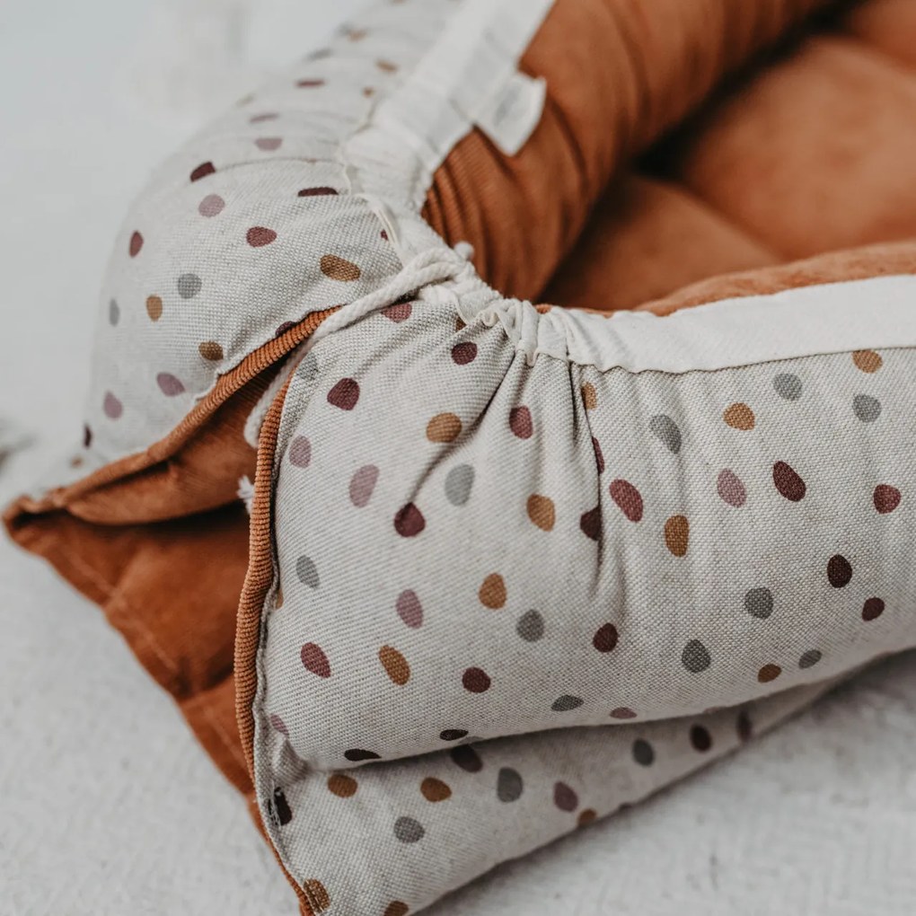 Babynest Brown Dots