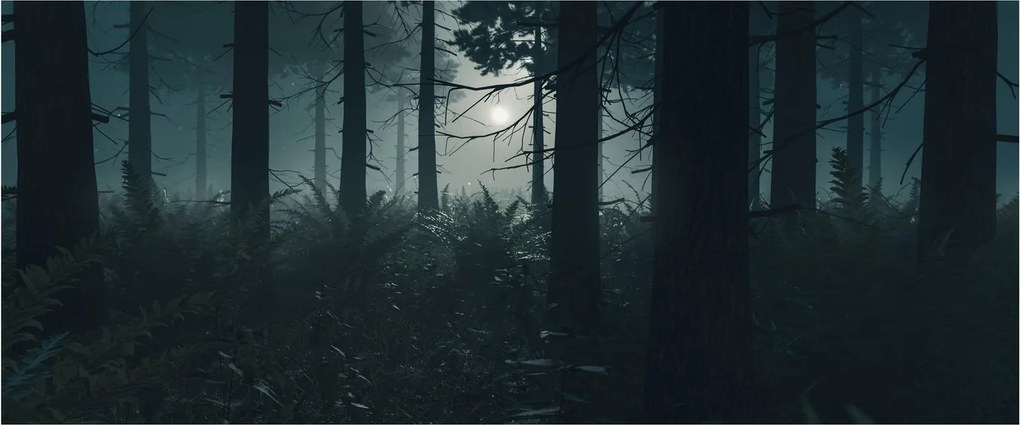 Tablou - Ferigi în lumina lunii (120x50 cm)