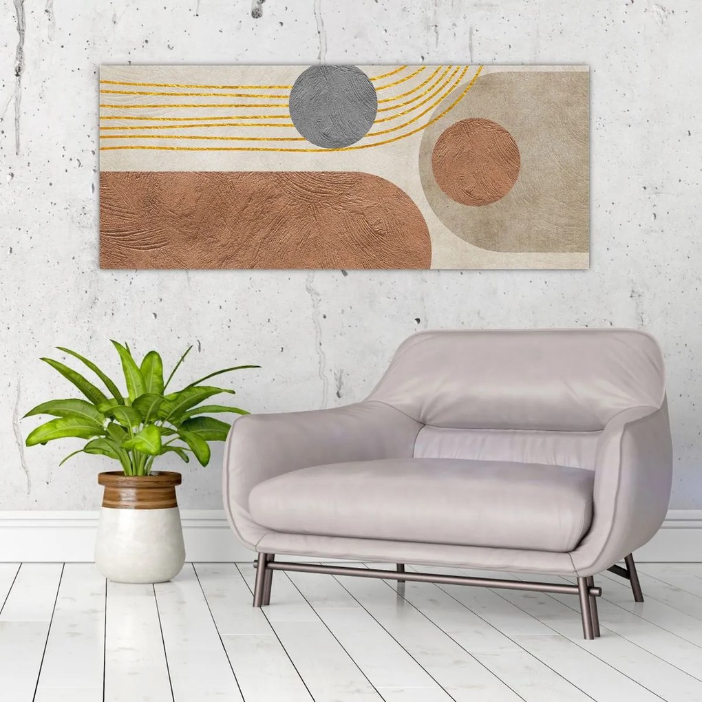 Tablou - Colaj modern (120x50 cm)