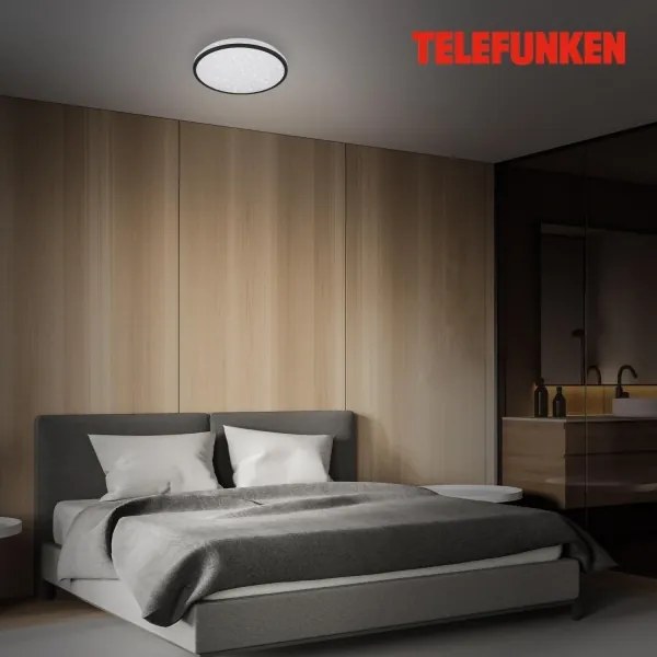 Plafonieră LED pentru baie Telefunken 318305TF LED/16W/230V d. 28 cm