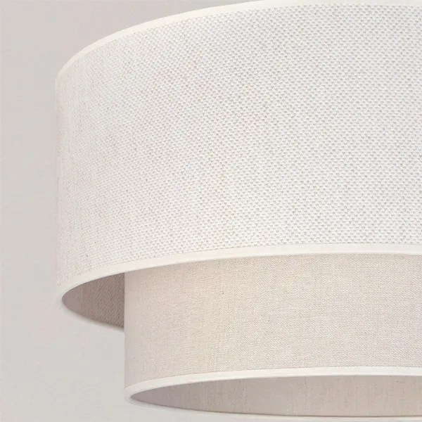 Brilagi - Pendul LED pe cablu BOHO ECO 1xE27/10W/230V Ø 40 cm crem