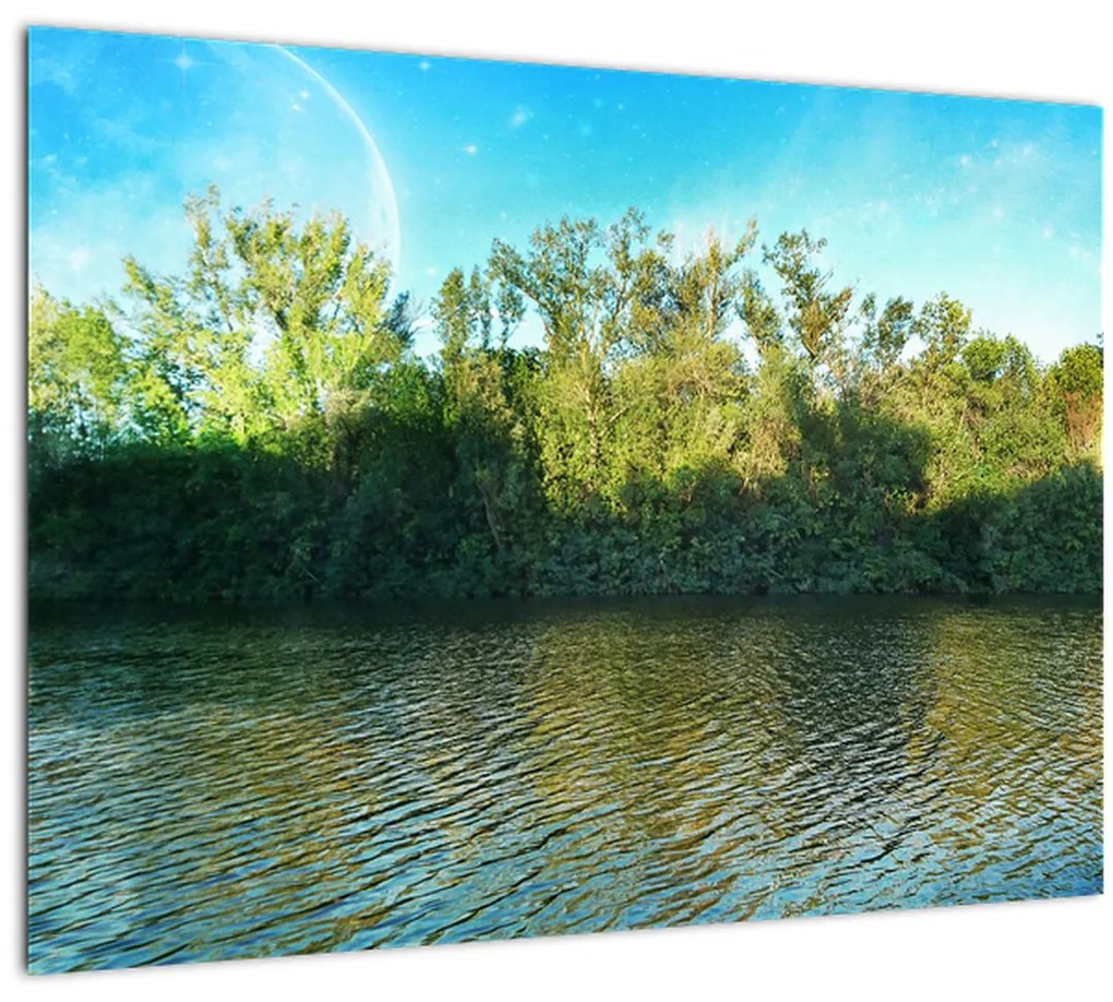 Tablou - lac (70x50 cm)