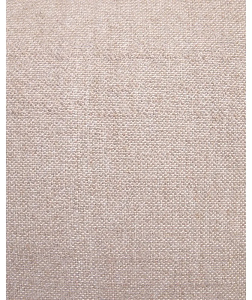 Puf de grădină bej Kave Home Leeith, 40 x 39 cm