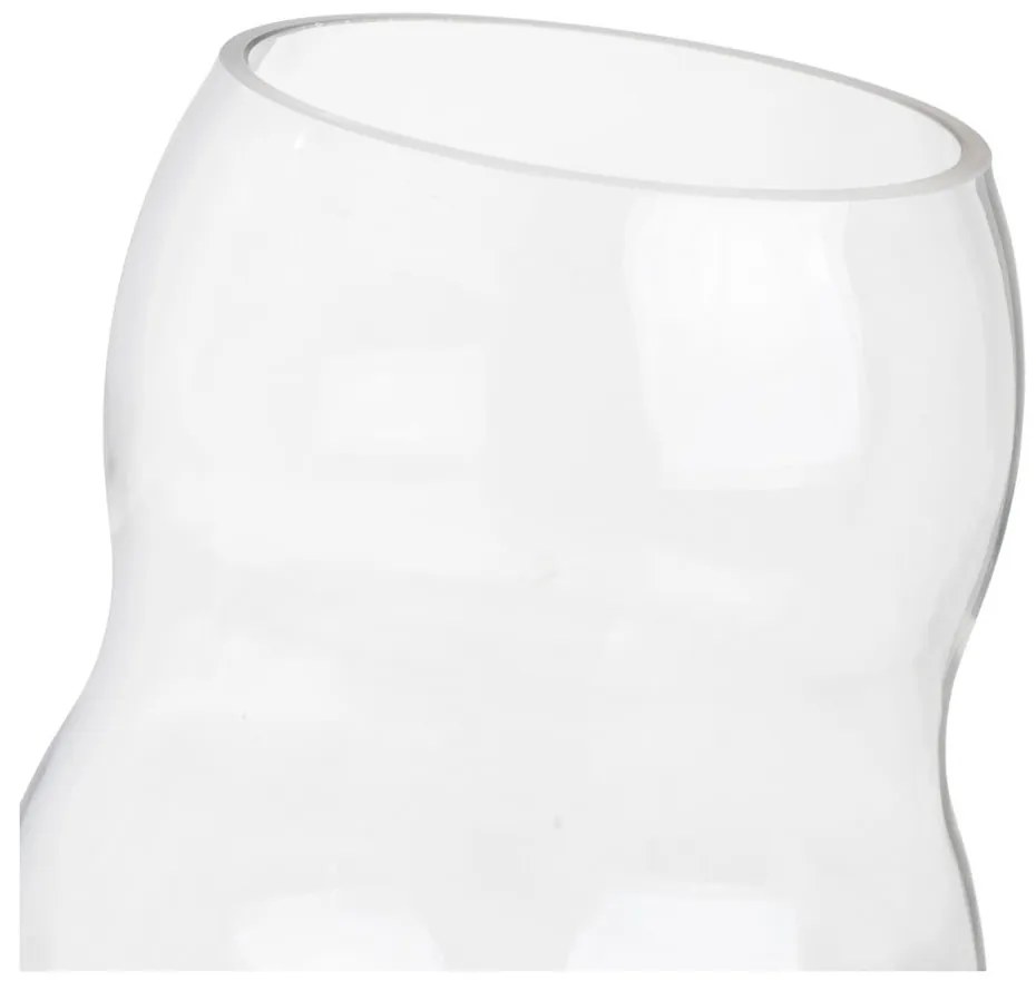 Vază din sticlă (înălțime 20 cm) Clara – Casa Selección