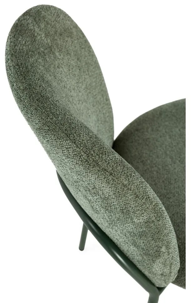 Scaune de dining verzi 4 buc. Daia – Marckeric