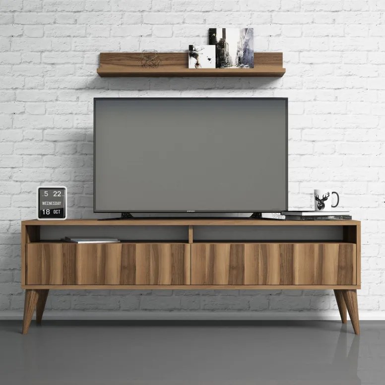 Comoda TV Best - Walnut