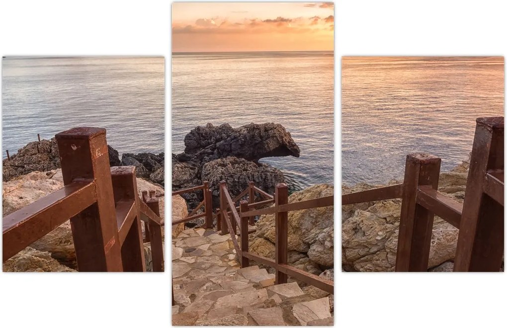 Tablou - Coborâre la mare (90x60 cm)