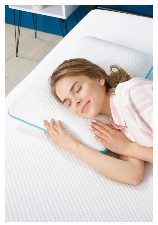 Pernă anatomică cu umplutură de spumă cu memorie 35x65 cm – Mila Home
