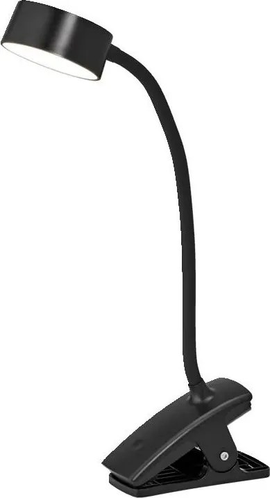 Osram - Lampă de birou LED reglabilă cu clemă OFFICE LINE LED/4,8W/230V neagră