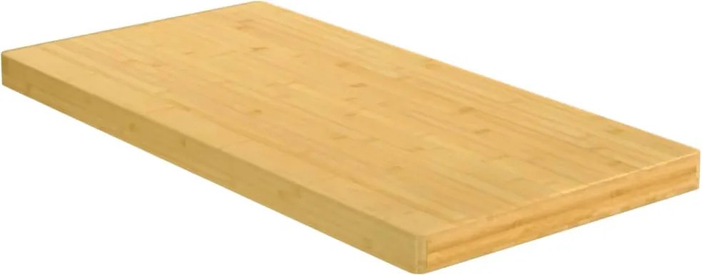 vidaXL Tocător, 100x50x4 cm, bambus