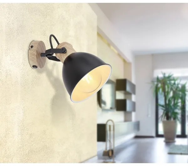 Spot de perete Globo 54018-1S WIHO 1xE27/40W/230V