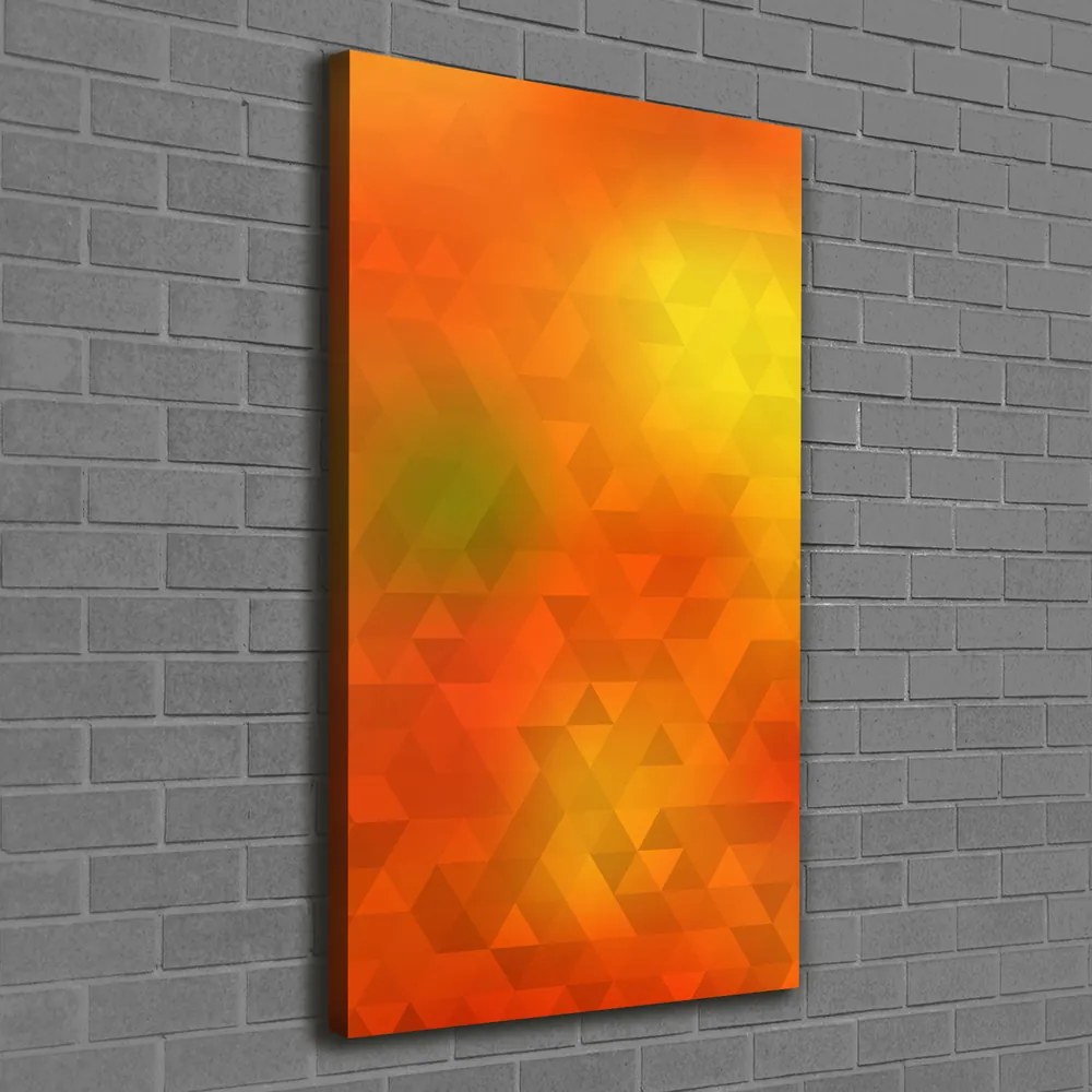 Print pe canvas Triunghiuri abstractizare