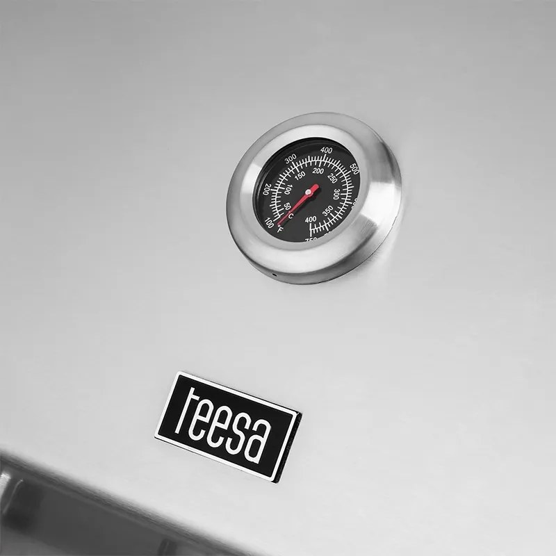 Grill gaz 5 arzatoare bbq 5007 master grill teesa