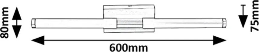 Aplica de perete pentru baie, Protectie IP44 Tilora