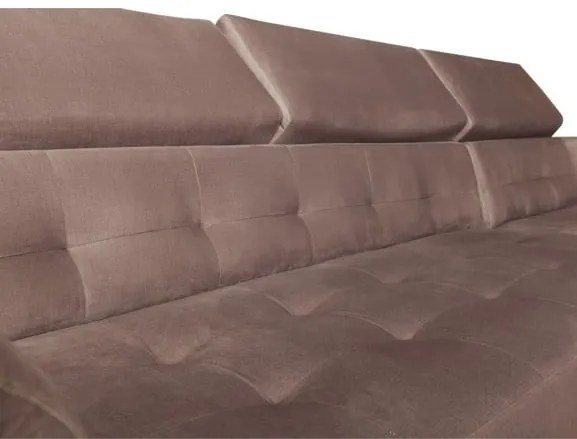 Coltar extensibil Karma Dreapta, 5 Locuri, Maro, 291 x 177 x 86 Cm