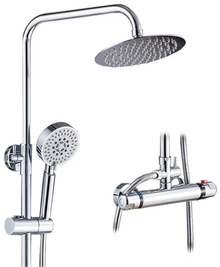 VOILE Set de duș cu baterie termostatică