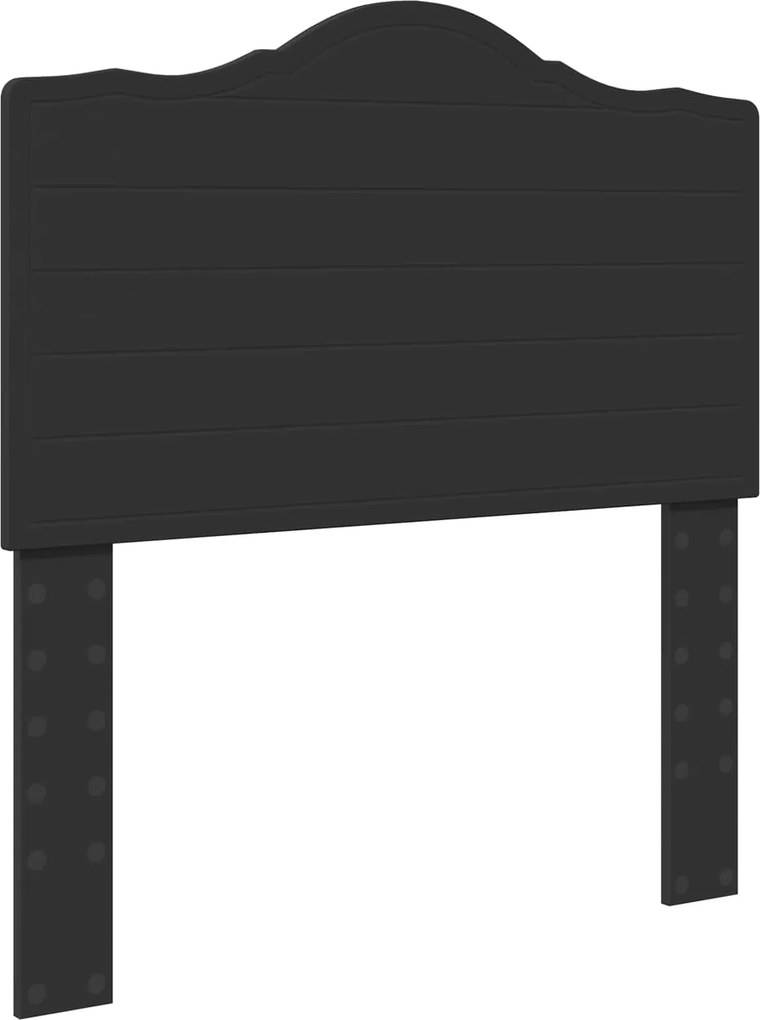 vidaXL Tăblie cap Stejar Negru 80 cm Lemn compozit