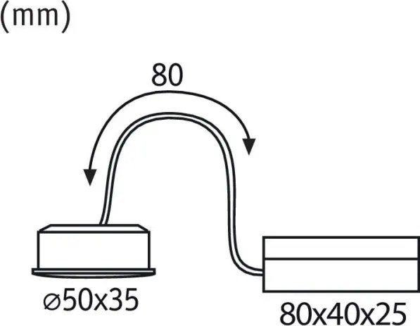 Modul dimabil LED/6W NOVA 230V 4000K Paulmann 93079