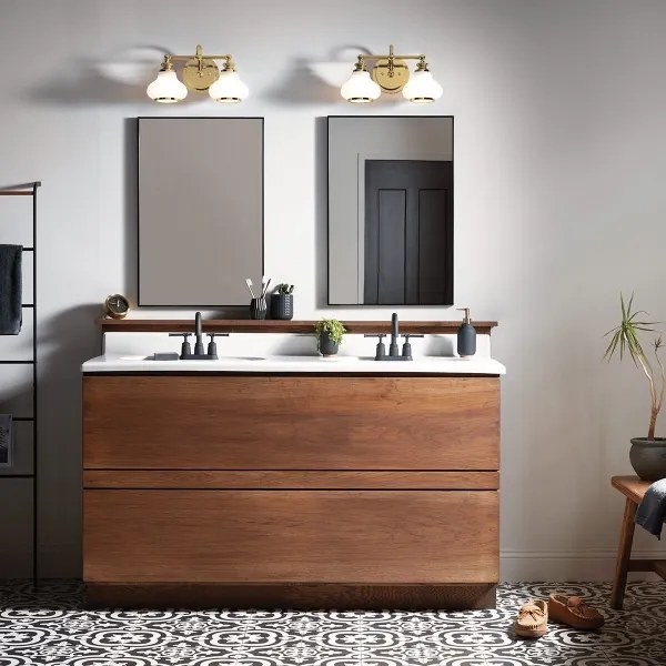 Corp de iluminat LED pentru baie Hinkley HK-AINSLEY2-BATH-BB AINSLEY 2xG9/3W/230V IP44