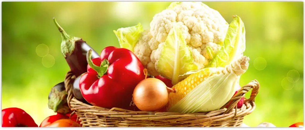 Tablou - Legume (120x50 cm)