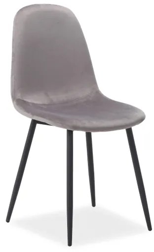 Scaun de sufragerie Fannie (Gri + Negru). 1050171