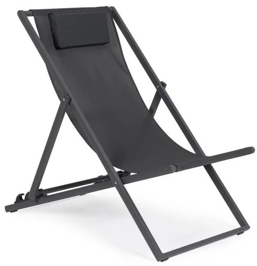 Șezlong gri inchis, Taylor, Bizzotto