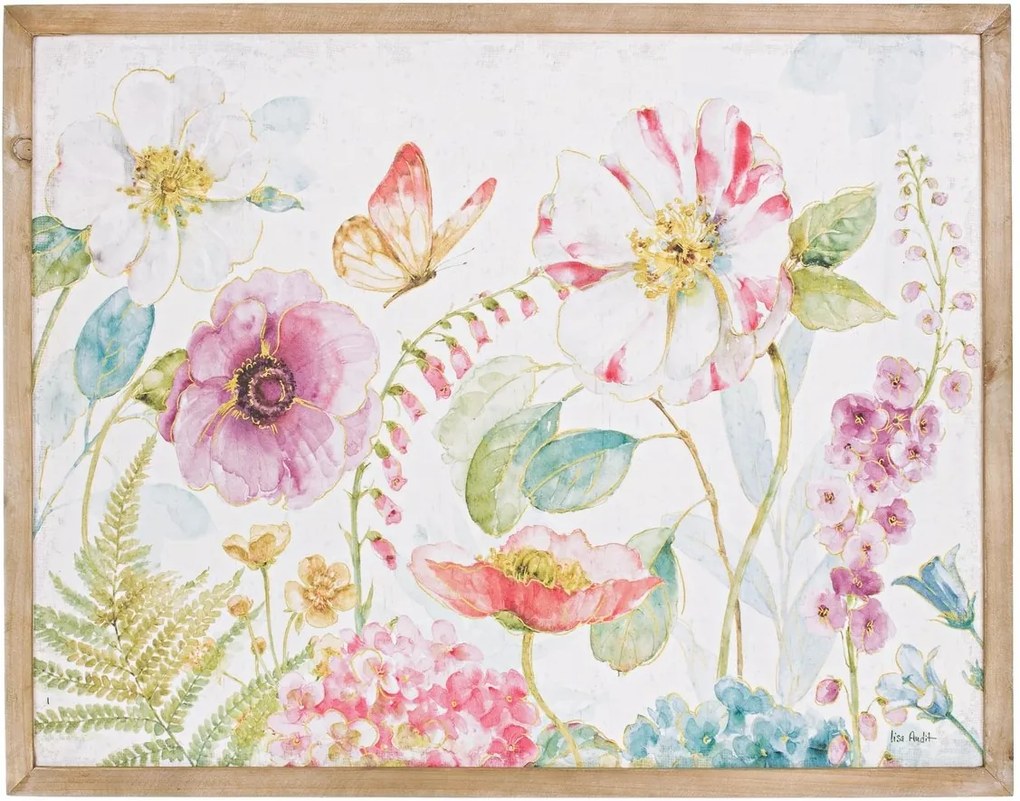 Tablou canvas Flowers 88 cm x 3.5 cm x 68 h